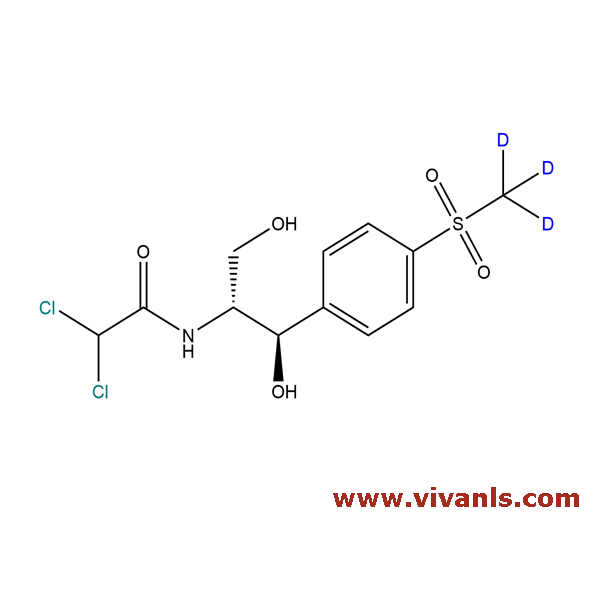 Stable Isotope Labeled Compounds-Thiamphenicol-d3-1663737225.png
